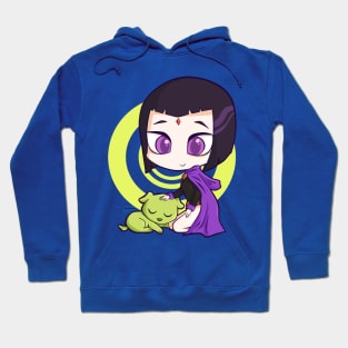 Raven and the puppy Hoodie